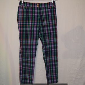 Anne Klein Plaid Pants